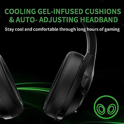 EG80 USB Gaming Headset with Noise Cancelling Microphone,7.1 Surround Sound,Soft Memory Foam Padding, RGB Lights, Wired Headphones for PS4, PS5 Console, Laptop, Call Center