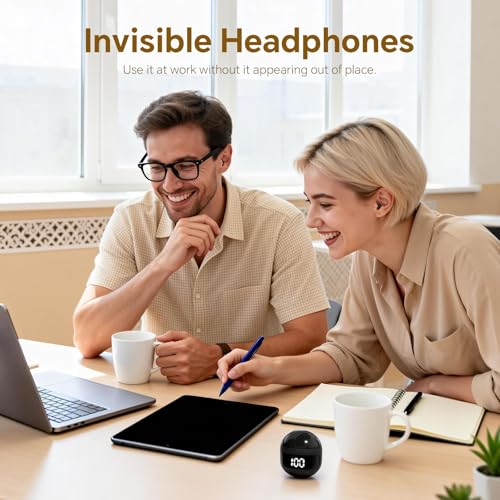 Ear Buds Invisible Small Mini Sleep Earbuds Headphones Wireless Bluetooth | Comfortable Tiny Sleeping Smallest Low Profile Micro Discreet Hidden Kids Earbuds Ear Buds for Small Ear Canals Work - color: Black