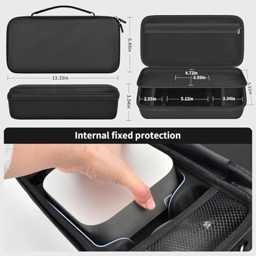 Wireless Microphone Case Compatible with JBL Wireless Two Microphone System & Case Compatible with Apple 2024 Mac Mini M4/ M4 Pro Chip Desktop Computer
