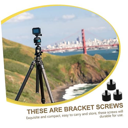 Tripod Screw Adapter Set 5/8 to 1/4 Thread for Microphone Stand Mounts