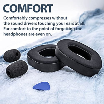 Stealth 700 Gen 2 Cooling Gel Earpads - Compatible with Stealth 700 Gen 2 Headset I Replacement Ear Cushion Cup with Microphone Foam and Installation Tool (Silky Cool Fabric)