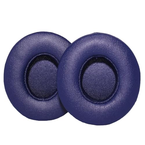Replacement Ear Pads for Beats Solo 2/3 On-Ear Headphones - Academy Blue | Fit for Beats Solo 2/3 Wired/Wireless A1796/B0534, Xinyuekj Protein Leather Cushions, (Not Fit Beats Studio, Solo HD, Solo 4) - color: Academy Blue