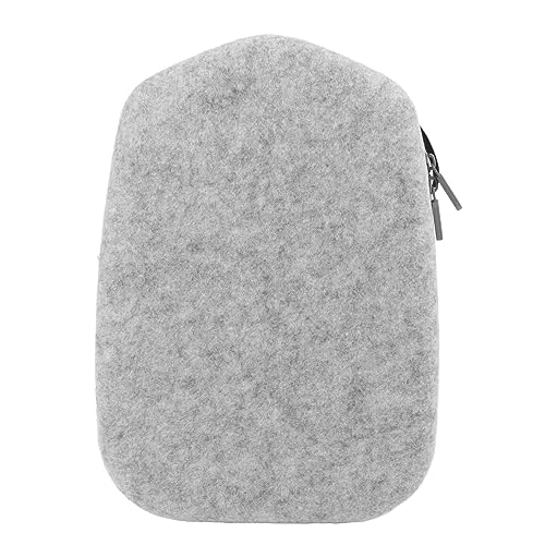 VR Glasses Storage Bag, EVA Anti Scratch Portable VR Gaming Glasses Carrying Case VR Accessories Hard Carrying Case Travel Storage Bag Replacement Fit for Quest 2, Grey