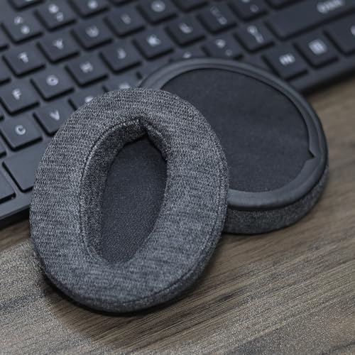 Adhiper Velour Replacement Ear Pads for Sony WH-CH720N, WH-CH710N - Black | Softer Velour Fabric & High-Density Memory Foam Earpads for Sony Headphones - color: Black-Velour Fabric