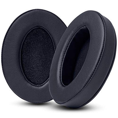 WC Wicked Cushions PadZ - Thick & Soft Ear Pads for ATH M50X / M40X / SteelSeries Arctis/HyperX Cloud & Alpha/Logitech G Pro X/Compatible with Over 50 Headphones | Black - color: Black