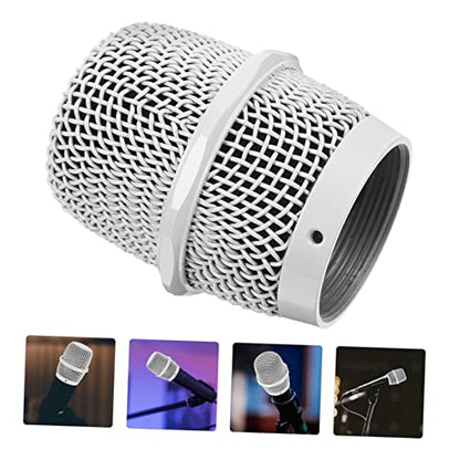 Wireless Microphone Steel Mesh Head Microphone Grill for Mic Pop Filter