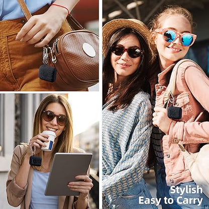 Lerobo for AirPod Case 2nd/1st Generation with Keychain | Flower Engraved Soft Silicone Cover for AirPods 2 Case, Wireless Charging, Scratchproof, One-piece Design, Black - color: Black