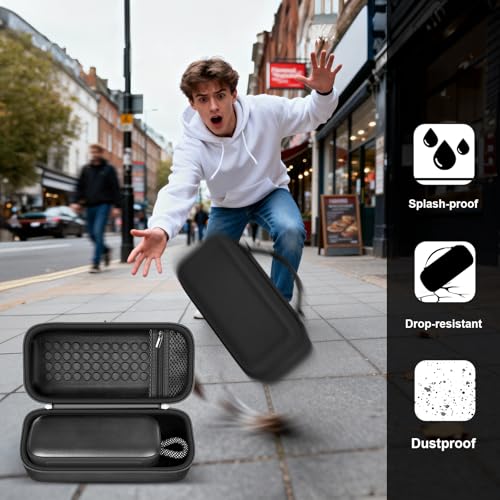 GWCASE Hard Protective Case for Bose SoundLink Plus Portable Speaker, Black