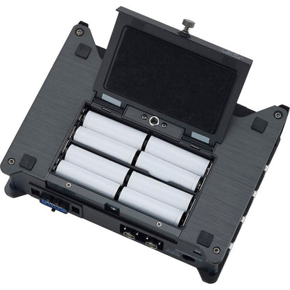 Zoom F8n Pro Professional Field Recorder/Mixer, Audio for Video, 32-bit/192 kHz Recording, 10 Channel Recorder, 8 XLR/TRS Inputs, Timecode, Ambisonics Mode, Battery Powered Bundle