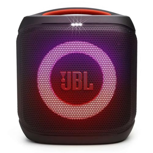 JBL PartyBox Encore Essential 2 Portable Party Speaker Bundle with Wireless Microphone System (Black)