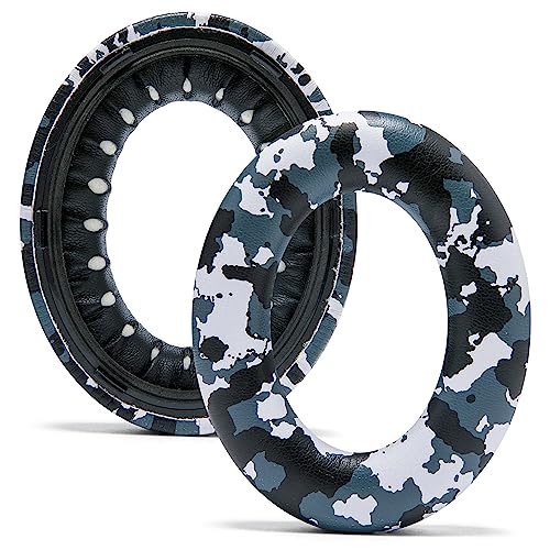 WC PadZ NC700 - Upgraded Ear Pads for Bose 700 Noise Cancelling (NC700) | Made by Wicked Cushions | Softer PU Leather, Luxurious Memory Foam, Added Thickness, Extra Durable | Snow Camo - color: Snow Camo