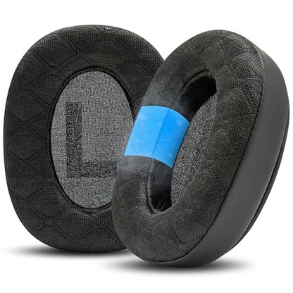 WC Freeze G Pro X - Angled Cooling Gel Earpads for Logitech Gpro X | Made by Wicked Cushions | Extreme Comfort, Angeled Design, New Freeze V2 Cooling Fabric, Extra Thick | Black - color: Black