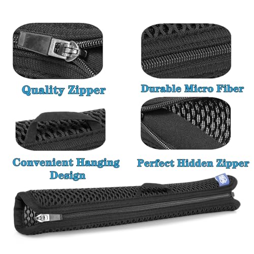 SRH440A Replacement Ear Pads Headband for Shure SRH840 Headset | Cushions with Mesh Fabric,for SRH940 SRH1540 Headset Parts-Black