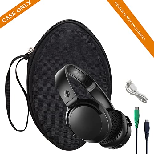 Aproca Case Compatible with Artix CL750 Wired/AILIHEN C8 Over-Ear Headphones, Portable Headset Bag for Accessories -Black (Case Only)