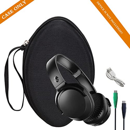 Aproca Case Compatible with Artix CL750 Wired/AILIHEN C8 Over-Ear Headphones, Portable Headset Bag for Accessories -Black (Case Only)