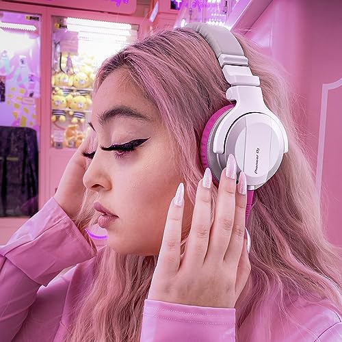 Pioneer DJ HDJ-CUE1 On-Ear Wired DJ Headphones, Foldable, Dark Silver | For new and everyday DJs, on-ear wired DJ monitoring headphones, comfortable, foldable, swivel earcups, clear cueing