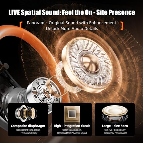 Translation Earbuds Real time Bluetooth 5.4, 3-in-1 Translating Headphones | Wireless Earbuds Bluetooth Headphones for Learning Travel Business, with 1-Year Free Translation App (144 Languages),