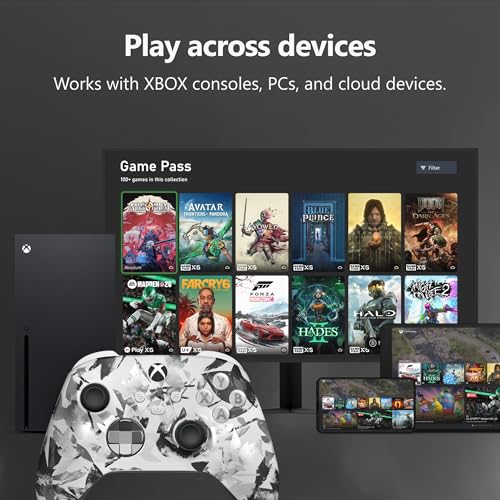 Xbox Wireless Gaming Controller | Storm Breaker Special Edition | Consoles, PCs, TVs, mobile, and more | Textured Grip | Wireless, Bluetooth, USB-C Connectivity - style: Storm Breaker
