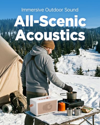 Portable Bluetooth Speaker, 150W Peak Power Home Speaker with 56H Playtime | Leather-Inspired Design, Adjustable Bass & Treble, Bluetooth 5.4, Carrying Strap for Home, Outdoor, Camping & Parties - color: White