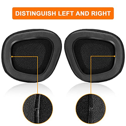 Replacement Ear Pads Cushions for Corsair Void & Corsair Void PRO RGB Wired/Wireless Gaming Headsets with Black Mesh Fabric, Memory Foam - Black - style: Full Mesh