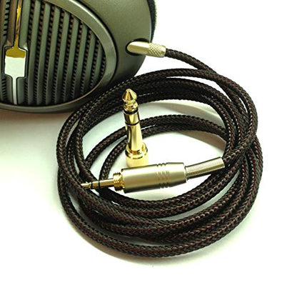 NewFantasia Replacement Audio Upgrade Cable Compatible with Sennheiser HD598, HD598Cs, HD560s, HD598SE, HD620S, HD400PRO, HD599, HD569, HD579, HD505 Headphones 2.5meters/8.2feet - size: 2.5m