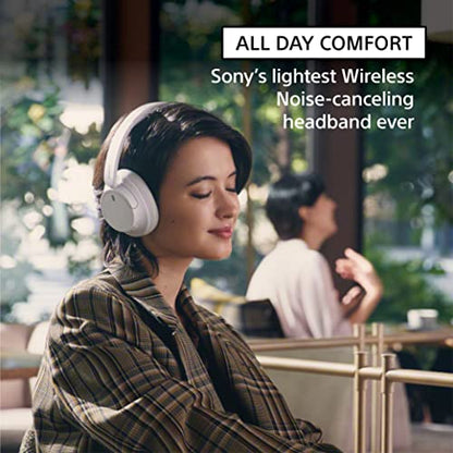 Sony WH-CH720N Noise Canceling Wireless Headphones Bluetooth Over The Ear Headset with Microphone and Alexa Built-in, White New | Comfortable Lightweight Design, Dual Noise Sensor technology, Up to 35 Hrs Battery with Quick Charging, Multipoint Connection