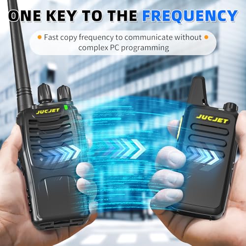 888HD Walkie Talkies, Digital Two Way Radios for Warehouses, 6 Pack