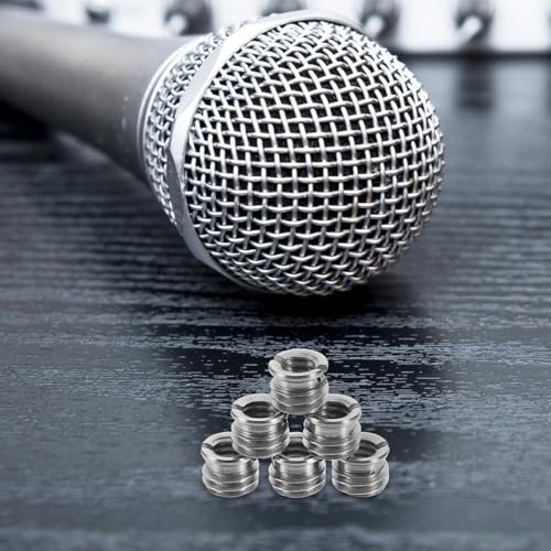 10pcs Steel Thread Adapter for Mic Stand and Tripod