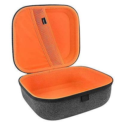 Geekria Shield Headphones Case Compatible with Turtle Beach Stealth 700, Stealth PRO, Elite Pro 2+, PX22 Headphones, Replacement Protective Hard Shell Travel Carrying Bag (Dark Grey)