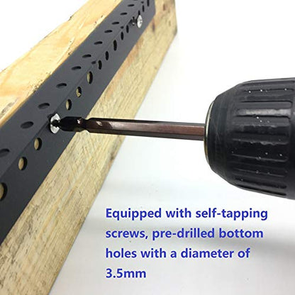 4U Rack Rails Kit with Hardware - 2 Pieces (4URR) - size: 4U