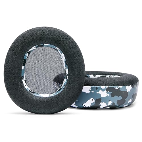 WC Freeze Nova Pro Wireless - Earpads for Arctis Nova Pro Wireless & More | Made by Wicked Cushions | Also fits SteelSeries Nova Elite & Nova Pro Omni(Doesn't Fit Other Models) | Snow Camo - color: Snow Camo