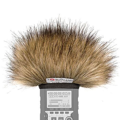 Gutmann Microphone Fur Windscreen Windshield for Sony PCM-A10 Wolf | Made in Germany