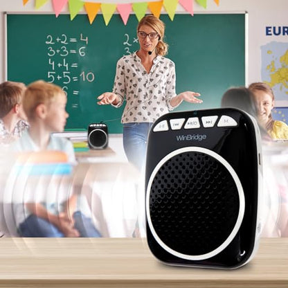 WinBridge Voice Amplifier with Wired Headset Microphone for Teachers WB001