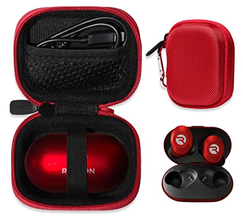 Case for Raycon Everyday Earbuds (2024 Edition) - in-Ear Buds, Raycon Fitness Earbuds (Red) - color: Red