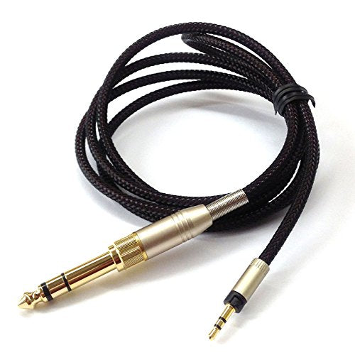 NewFantasia Replacement Audio Upgrade Cable Compatible with Sennheiser Momentum, Momentum 2.0, HD1 Over-Ear On-Ear Headphones 1.8meters/5.9feet - size: 1.8m