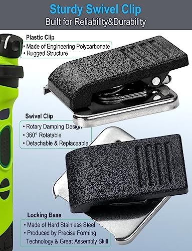 commountain Speaker Mic Clip for Motorola Mic PMMN4025 PMMN4013 PMMN4071A | 2 Pack, Also Fits Mics PMMN4025A PMMN4050A PMMN4062A PMMN4045B PMMN4051 PMMN4013A PMMN4029A PMMN4073 4205823V01