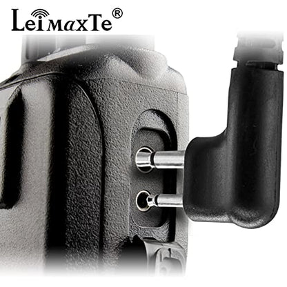 RDU4100 Earpiece, Compatible with Motorola RDM2070D CLS1110 CLS1410 CP185 CP200D 2 Way Radio with Mic PTT Walkie Talkie Headset Security Acoustic Tube Surveillance Headphone G Shape