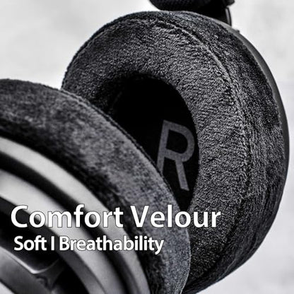 SHP9600 Ear Pads - TRANSTEK Replacement Ear Cushion Compatible with SHP9600 Headphones (Velour)