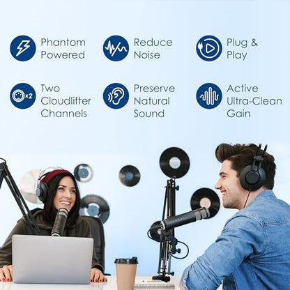 Cloud Microphones - Cloudlifter CL-2 Mic Activator - Ultra-Clean Microphone Preamp Gain - USA Made | Ultra-Clean Microphone Preamp Gain, USA Made - size: CL-2