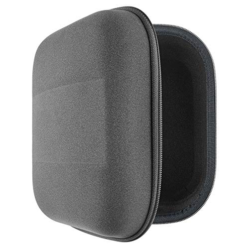 Geekria Shield Headphones Case for Large-Sized Over-Ear Headphones, Replacement Hard Shell Travel Carrying Bag, Compatible with Sennheiser HD 800 S, Sony MDR-Z1R (Microfiber Grey) - color: Microfiber Grey