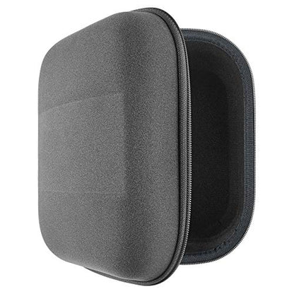 Geekria Shield Headphones Case for Large-Sized Over-Ear Headphones, Replacement Hard Shell Travel Carrying Bag, Compatible with Sennheiser HD 800 S, Sony MDR-Z1R (Microfiber Grey) - color: Microfiber Grey