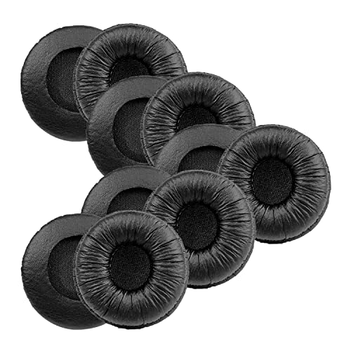 Ear Cushions for Plantronics Headset Replacement 50mm Ear Pads (10 Pack) | Work for Headphones Plantronics HW251N HW261N HW510 Blackwire C320 3210 3220 Jabra Pro 920 9450 GN 2000 9125 Biz 1500 2400II