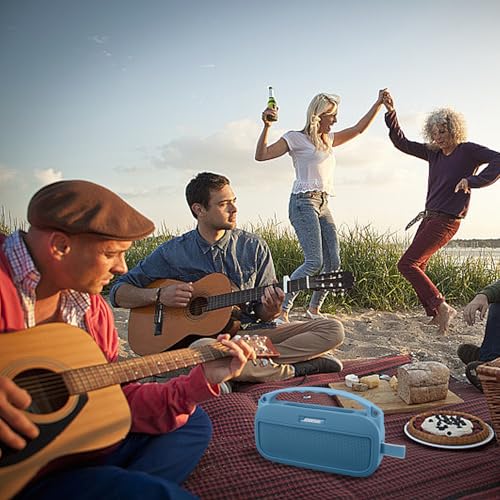 Silicone Cover for Bose SoundLink Flex Portable Speaker 2nd Gen | Scratch-resistant, Unhindered Sound, Silicone Construction, Portable Carrying Silicone Cover, Blue Dusk Silicone Cover - color: Blue Dusk Cover