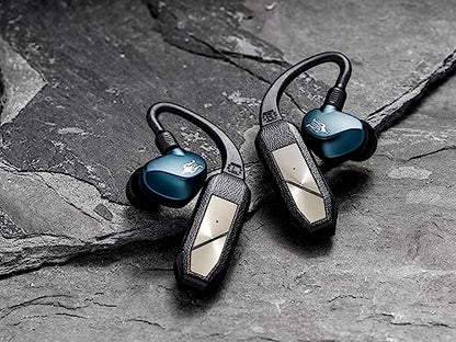 iFi - GO Pod - HD Bluetooth DAC & Headphone Amp for IEMs. Hi-Res 96kHz/24bit LDAC - Unrivalled TWS Sound - Interchangeable IEM Connectors. Case with 35H Playtime. Qi Wireless & USB-C Fast Charging.