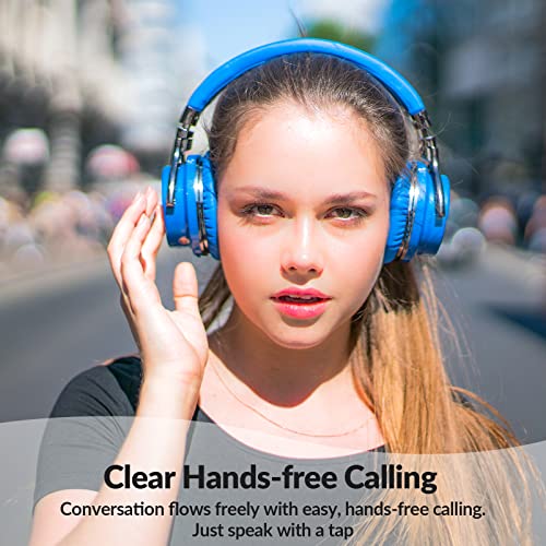 Million Sold 10 Years Classic E7 Active Noise Cancelling Headphones with Upgraded Noise Cancellation, Bluetooth Headphones Wireless with HD Sound Vivid Deep Bass, for Home Office Travel Gift Pcs - color: Blue, style: E7 Wireless Active Noise Cancelling He