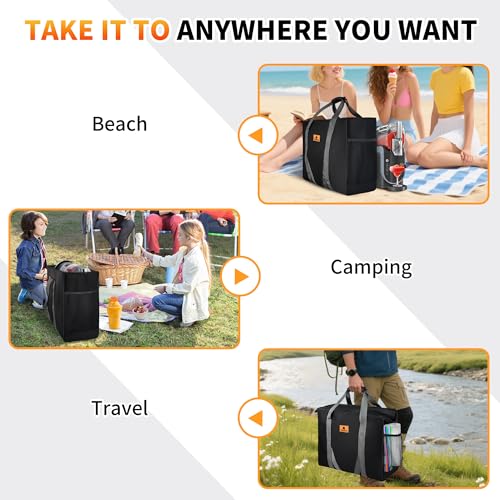 Carrying Bag for Ninja Slushine Machine,Easy Use | FS301/FS300/FS299/FS605 and Other Slushine Machines - Large Capacity, Perfect for Party, Travel & Tour