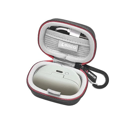 RLSOCO Carrying Case for Sony WF-1000XM5 The Best Truly Wireless Noise Cancelling Earbuds - Black (Case Only) - color: WF-1000XM5 Case Black