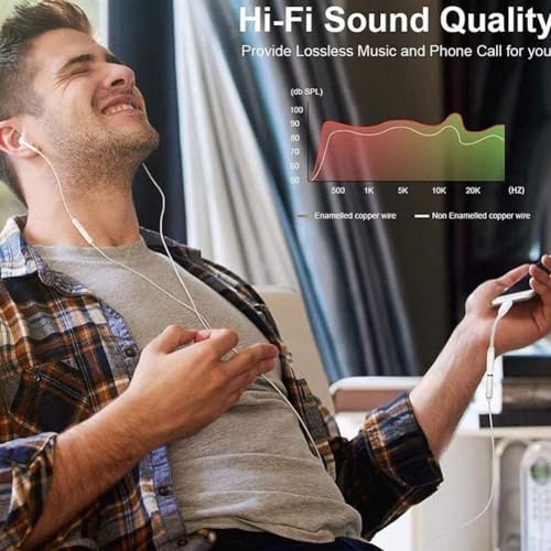 Headphone Adapters, 2 Pack 3.5mm Audio Aux Adapter Dongle | Compatible with iPhone 14 13 12 11 Pro XR XS Max X 8 7 6s Plus, Headphone/Earphone Jack