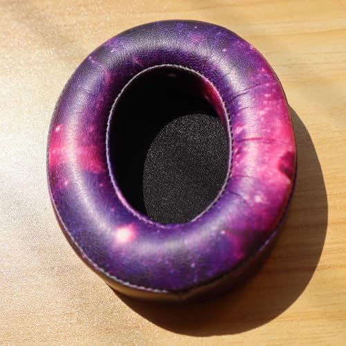 Beats Studio 3 Ear Pads, BUTIAO Replacement Protein Leather Earpads Memory Foam Ear Cushion Cups Repair Parts for Beats Studio 3 Studio 2 Wireless Wired Headphones by Dr.Dre (Galaxy) - color: Galaxy