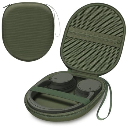 Headphone Headset Case Compatible with JLab JBuds Lux ANC/JBL Tune 520BT 720BT/BERIBES/KVIDIO/Soundcore by Anker/Sony Wireless On-Ear Headphones, Green - color: Green